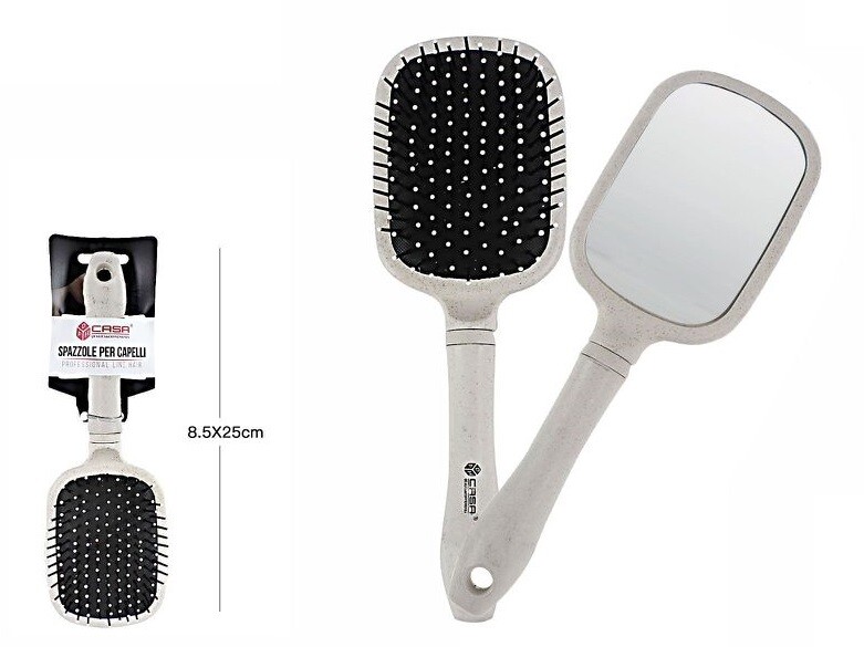 Spazzola Pneumatica Con Specchio Acconciatura Capelli Professionale 64257 dfh