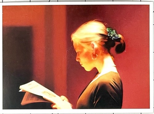 GERHARD RICHTER, 804 LESENDE, 1994 - Art Photo Print Card By