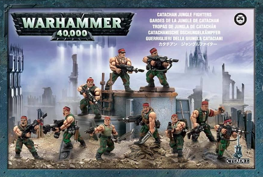 Catachan Jungle Fighters Squad Astra Militarum Имперская гвардия Warhammer 40K NIB