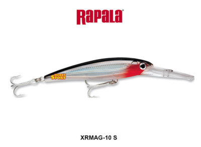 XRMAG-10 COL  S SILVER  22 GR 11 CM ORIGINALE RAPALA XRAP   TRAINA MARE