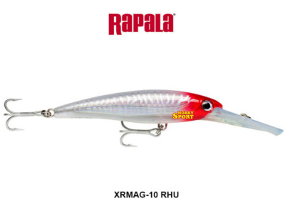RAPALA XRMAG-10 COL RHU  22 GR 11 CM ORIGINALE RAPALA XRAP   TRAINA MARE