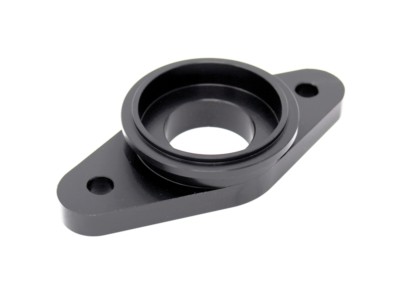 TS Billet Stock to Tial Blowoff Valve Adapter Blk Fit Eclipse/Talon/Laser 90-94