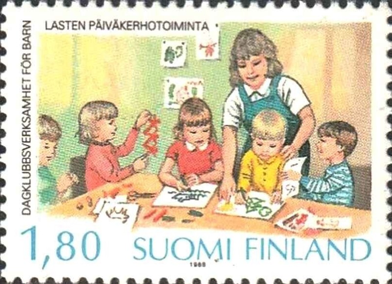 Timbre Enfance Finlande 1029 ** - 77725fl