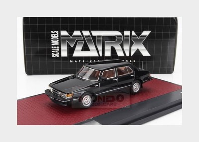 1:43 MATRIX Saab 900 Cd Turbo 1986 Black MX41801-052 Model
