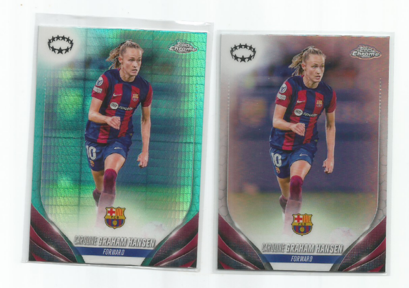 キャロライン グラハム ハンセン Topps Chrome 直筆サイン キャロライン グラハム ハンセン Topps Chrome 直筆サイン