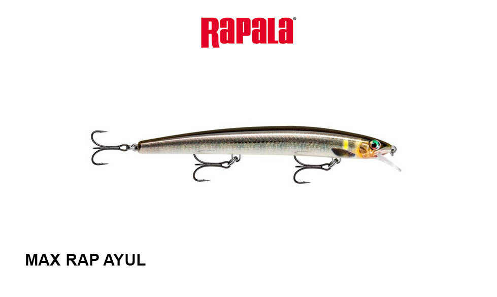 RAPALA MAX RAP MXR 15 COL AYUL 23 GR ARTIFICIALE SPINNING MARE SPIGOLA MXR15