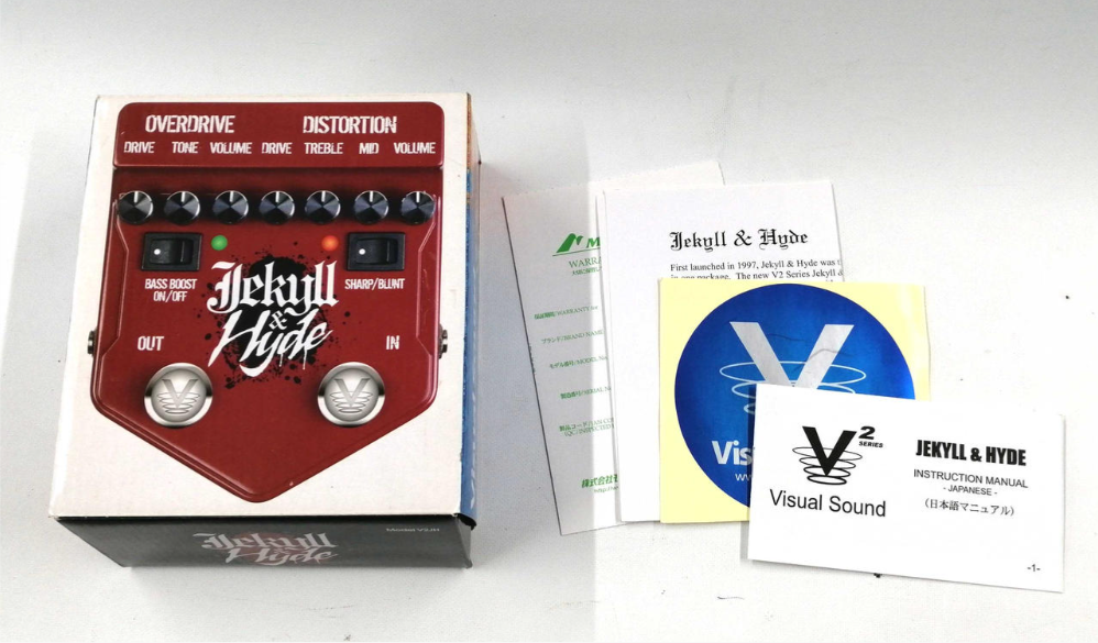 エフェクター visual sound Jekyll & Hyde Visual Sound Jekyll and Hyde Distortion / Overdrive Effects