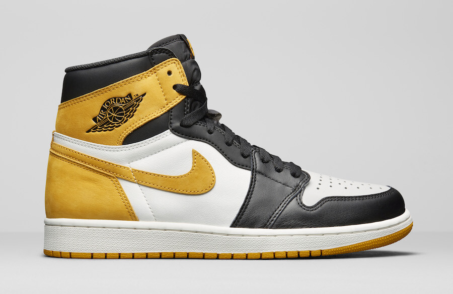 

Мужские кроссовки Nike Air Jordan 1 Retro High OG Желтая охра 555088-109, размер 12, новинка, Желтый, Air Jordan 1