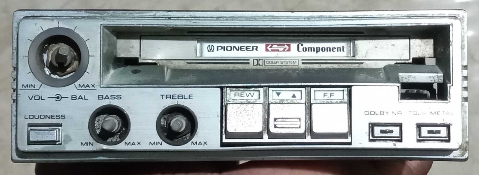 アンプ PIONEER KP-717G Lonesome Car KOM san 当時物 Pioneer ロンサムカウボーイ KP-717G カーステレオ