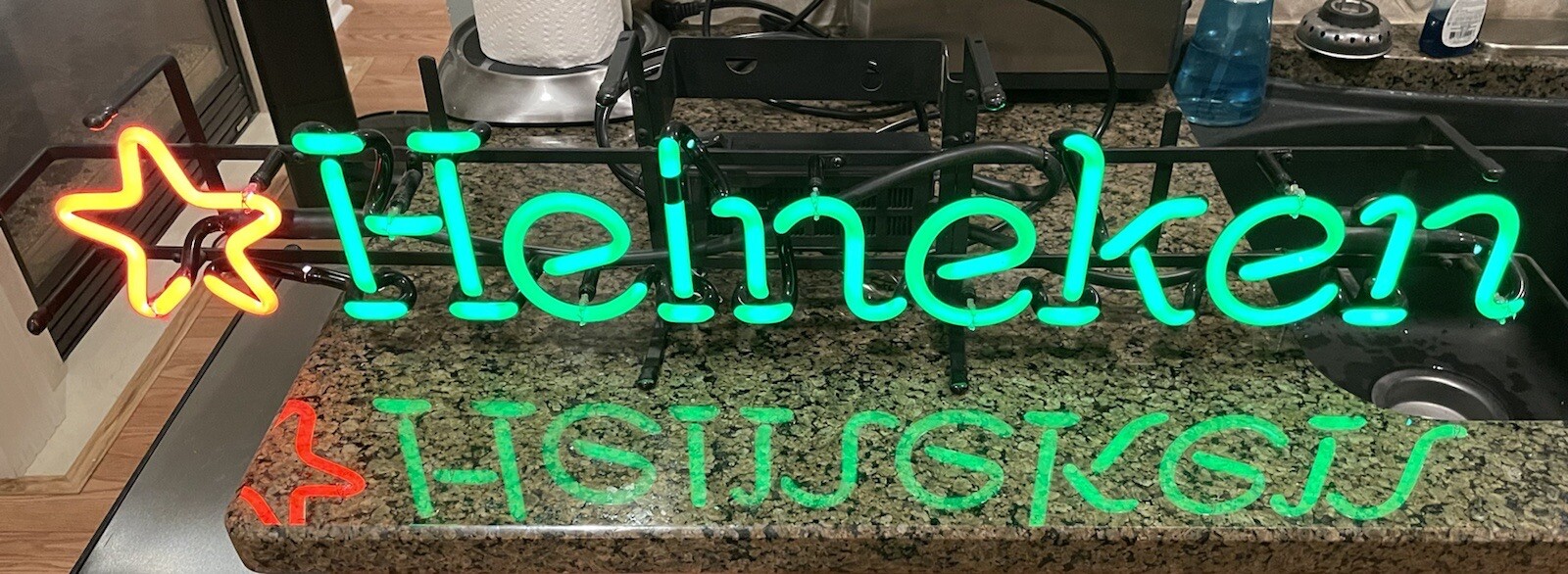 Heineken Neon Sign | Vintage Heineken Neon Sign Heineken Neon Sign | Vintage Heineken Neon Sign