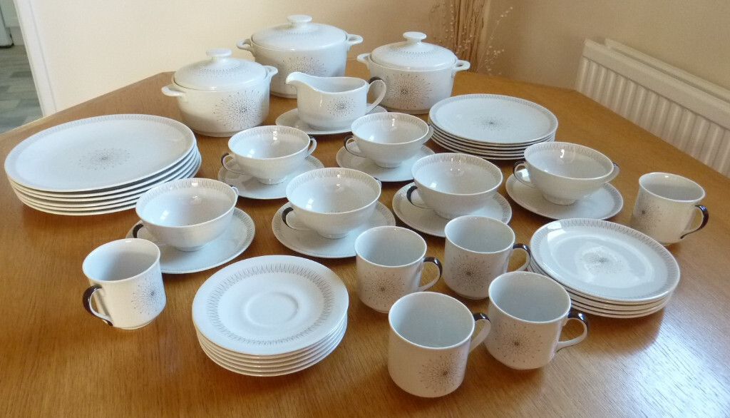 Royal Doulton Morning Star original fine china set in Church