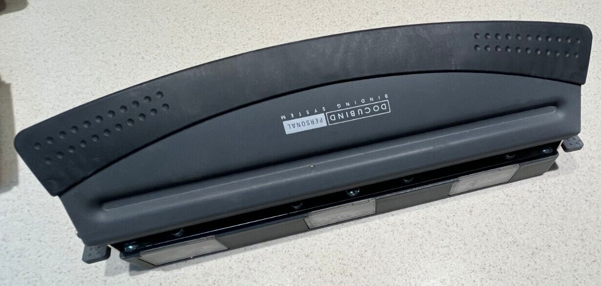 GBC Docubind Personal Presentation Binding System Machine Comb Bind Co Pricetronic