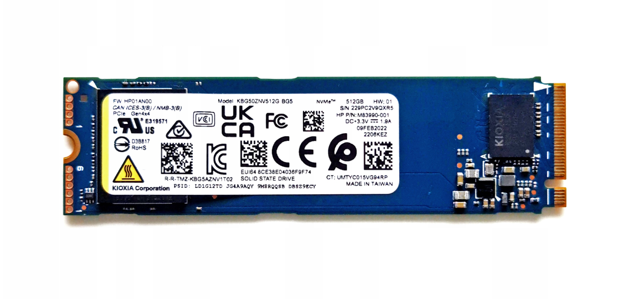 KIOXIA（キオクシア）KXG80ZNV512G 512GB NVMe SSD Amazon | Kioxia SSD 512GB M.2 2230 30mm NVMe PCIe Gen3 x4