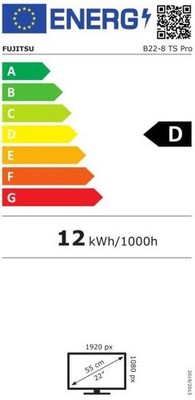 Clasificación energética:D Auf einer Skala von A bis G lautet die Bewertung D.