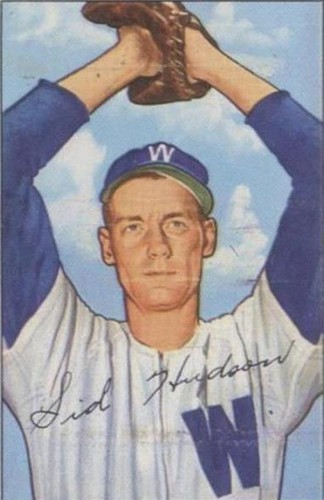 1987 C.C.C. 1952 Bowman Reprints - Sid Hudson #123