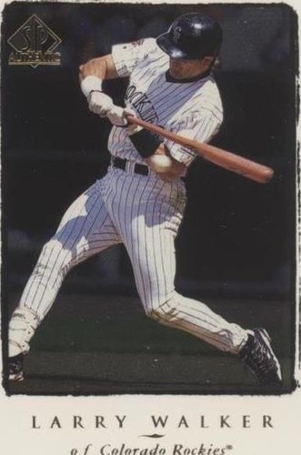 1998 SP Authentic - Larry Walker #85