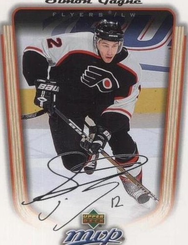 2005-06 Upper Deck MVP - Simon Gagne #279