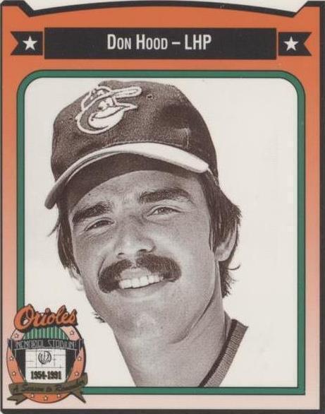 1991 All-Time Baltimore Orioles Team Issue - Don Hood #202
