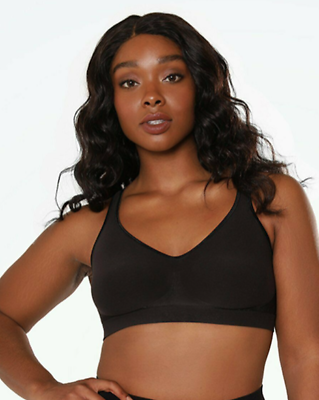 Truekind Bra 3XL XXXL Black Shapermint Everyday Comfort Wireless Bralette  Bra