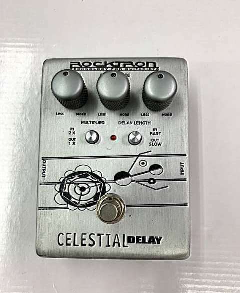 ギター CELESTIAL DELAY Rocktron CELESTIAL Delay Guitar Effects Pedal | eBay