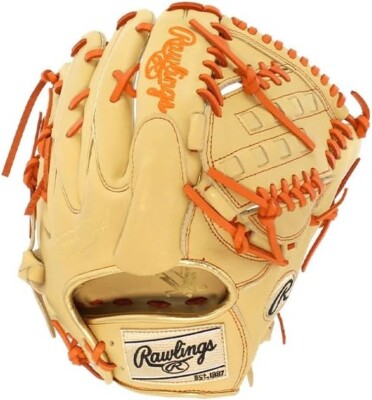 Rawlings HYPER TECH COLOR SYNC GR3FHTCA15W Camel Rubberball Glove 11.75 F/S new