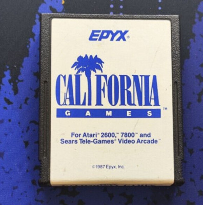 California Games (Atari 2600/7800 - 1987), *Cart Only