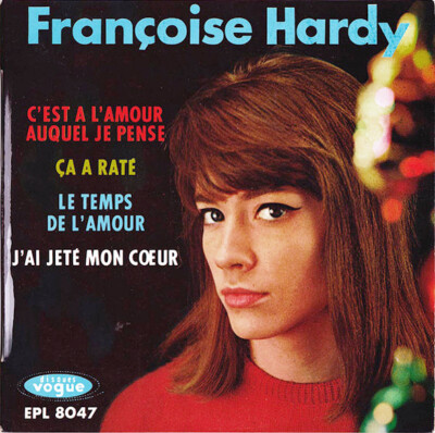 Francoise Hardy - Cest A Lamour Auquel Je Pense - Used Vinyl Recor - T5z