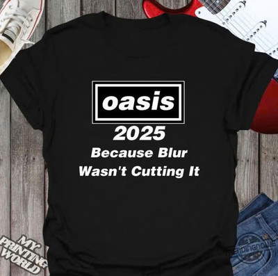 Oasis Unisex T-Shirt, Black