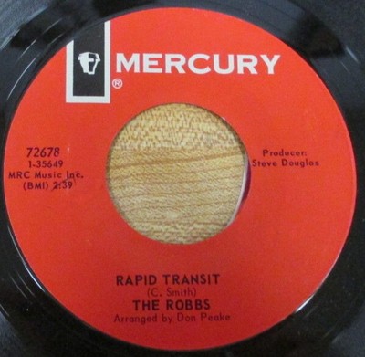 The Robbs - Rapid Transit (7'', Single, Styrene) (Good Plus (G+)) - 3372989679