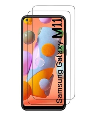 2x Panzerfolie für Samsung Galaxy M11 Schutzfolie Schutzglas 9H Displayschutz