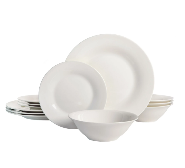 Gibson Home Everyday Round 12-Piece Dinnerware Set