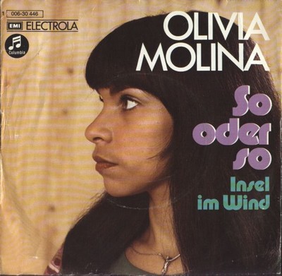 Olivia Molina / So Oder So / Vinyl / Schlagersingles 70s/80s / Columbia