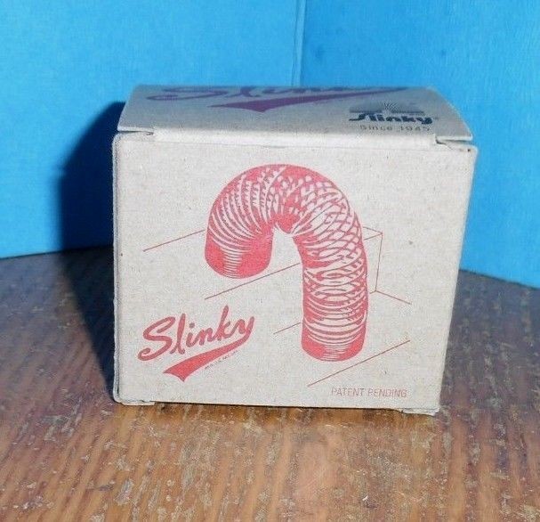 SLINKY COLLECTOR'S EDITION BLACK METAL RETRO VINTAGE-STYLE BOX