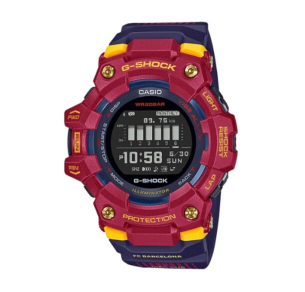 Pre-owned Casio G-shock Men Wrist Watch Gbd-100bar-4dr