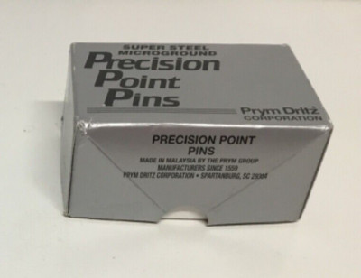 Prym Dritz Steel T-Pins, 1 Lb Box, Precision Point Pins, #17, 1 1/16  NIP