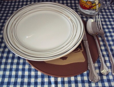 Brown Silicone Golden Retriever Kitchen Hot Pad, Table Placemat, Table Trivet