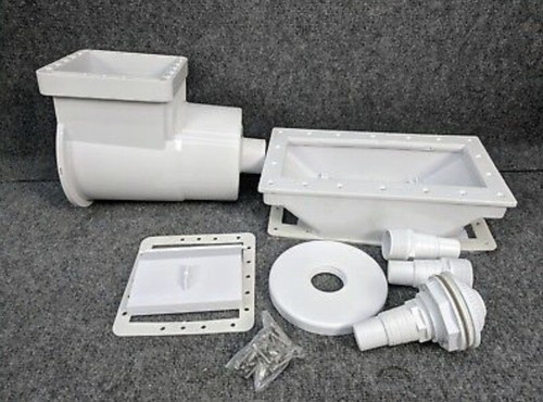 Above Ground Wide Mouth Thru-Wall Skimmer - White - 25511-000-900 NEW