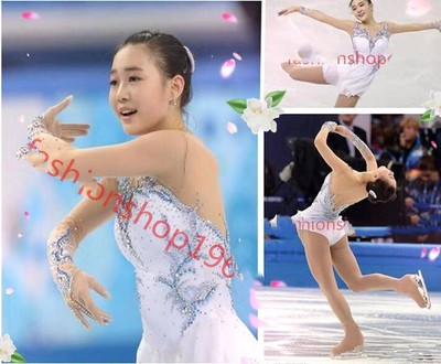 ice figure skating competition dress Gymnastics costume dance Dress dyeing