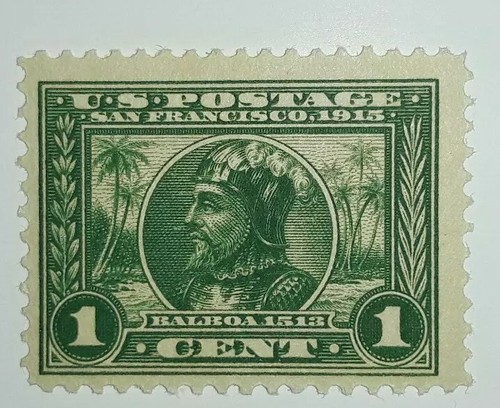 TRAVELSTAMPS: 1913 US Stamps Scott # 397 Balboa, mint, og, nh, MNH, 1 cents