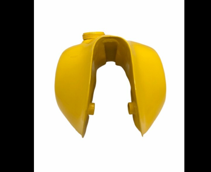 Petrol Gas Fuel Tank Yellow Painted For YAMAHA XT 250 3Y3 4Y1 1980-1990  