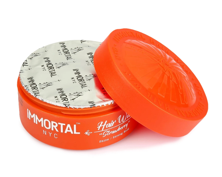 Immortal NYC Hair Wax Shine/Strong Hold 150ml | Strawberry