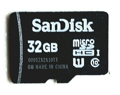 SanDisk Micro SD Card 32GB TF Class 10 for Smartphones