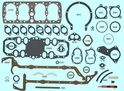 Ford/Mercury 239 Flathead Full Engine Gasket Set/Kit BEST w/GraphTite