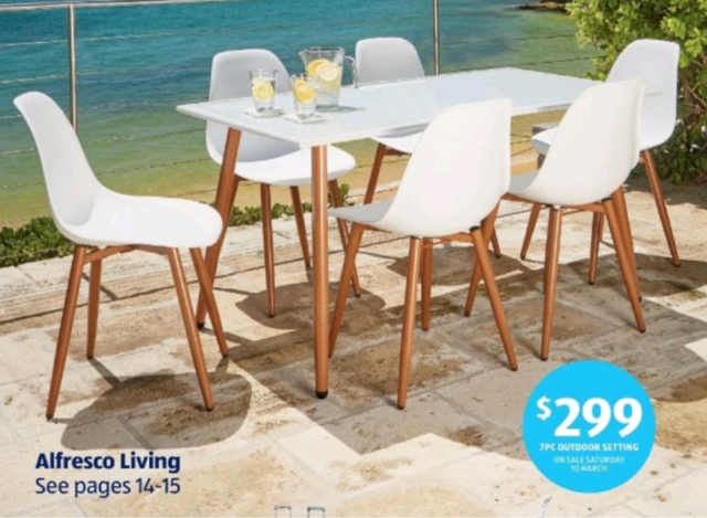 aldi dining room table