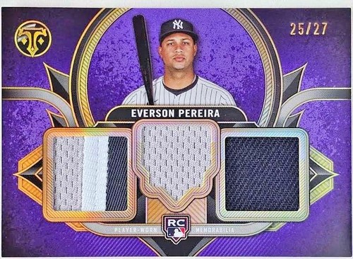 2024 Topps Triple Threads - Everson Pereira #RTR-EP
