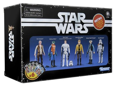 Star Wars - Retro Collection : Pack de 6 figurines A New Hope - Hasbro