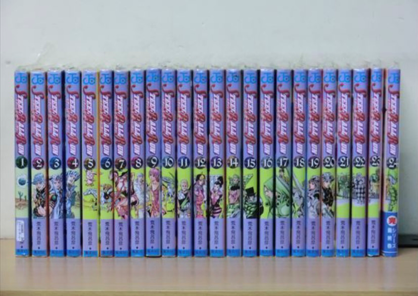 Jojo's Bizarre Adventure Steel Ball Run N0.1-24 Complete set