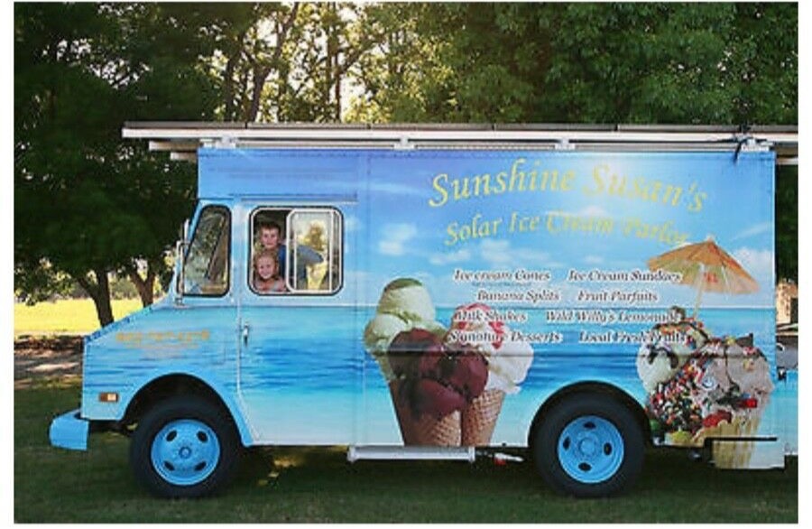 americas first solar powered ice cream truck