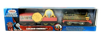 2020 THOMAS & FRIENDS Trackmaster GOLDEN THOMAS 75th Anniversary Gold Train Drum