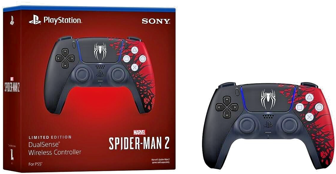 🎮 Spider-Man 2 PS5 Dualsense Spiderman Controller For The 🎮 Spider-Man 2 PS5 Dualsense Spiderman Controller For The